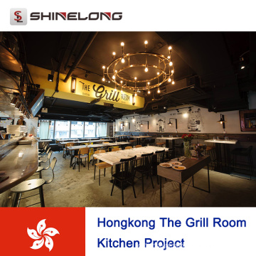 Hongkong The Grill Room Kitchen Project Equipment Por Shinelong